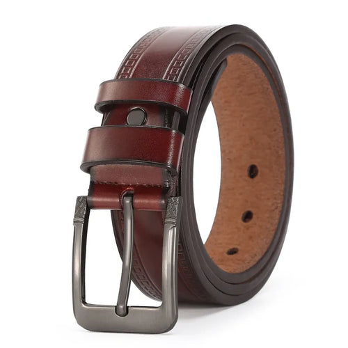 Men Belt Leather Belt Luxury Designer Alloy Pin Buckle Belts Men Pu