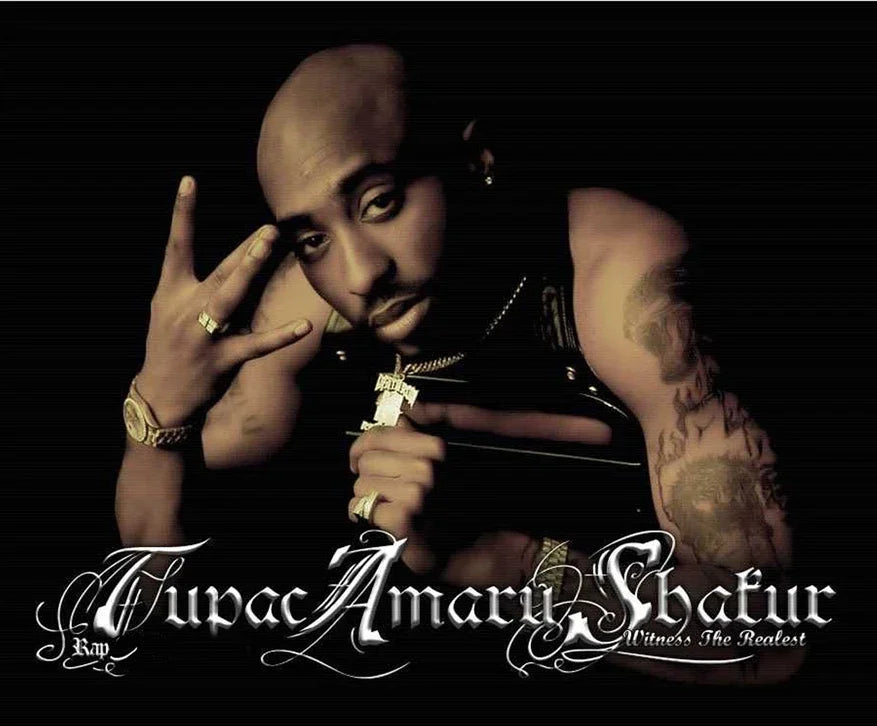 Hip-hop Rap 2pac Makaveli Rapper Tupac Shakur T-Shirt