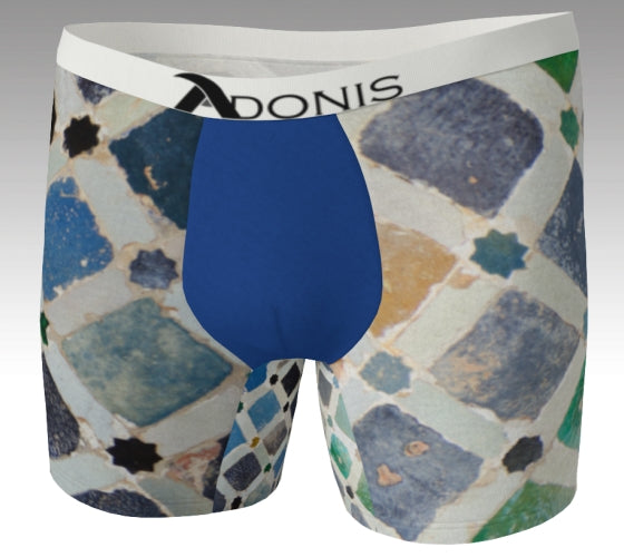Stone Navy Blue Boxer Briefs