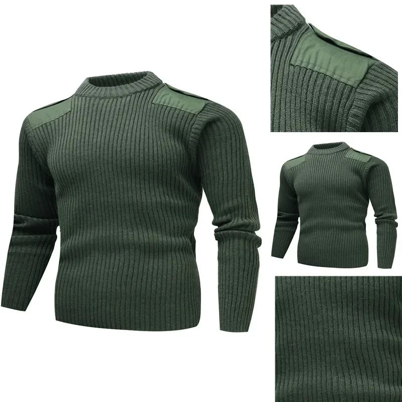 Tactical Sweater Men Military Jersey British Army Knitted Pullover