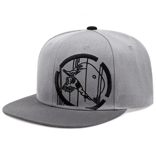 Metal Hats Snapback Baseball Cap Men Summer Cool Cotton Trucker Hats